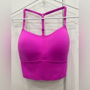 Victoria Secret PINK Active Bralette Sports Bra - PINK/FUCHSIA SIZE L